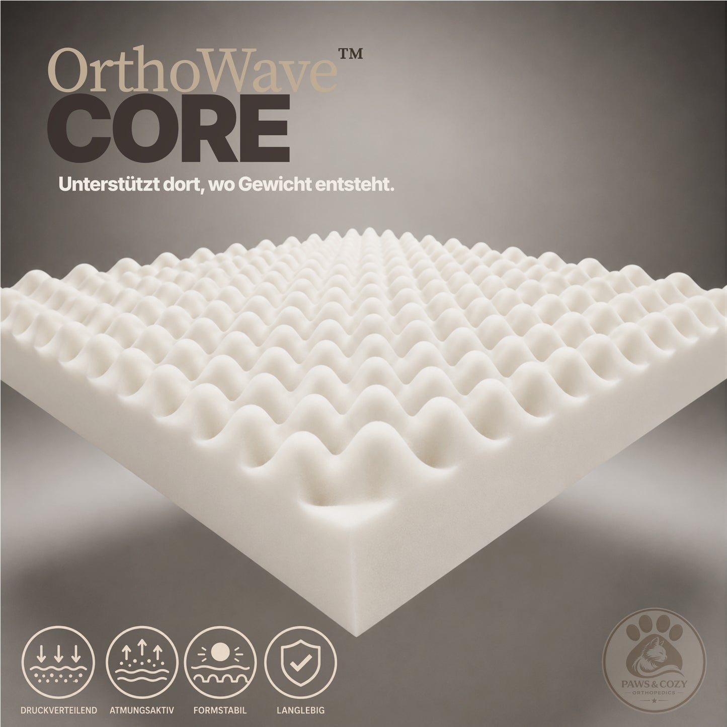 OrthoWave Komfortbett🐾