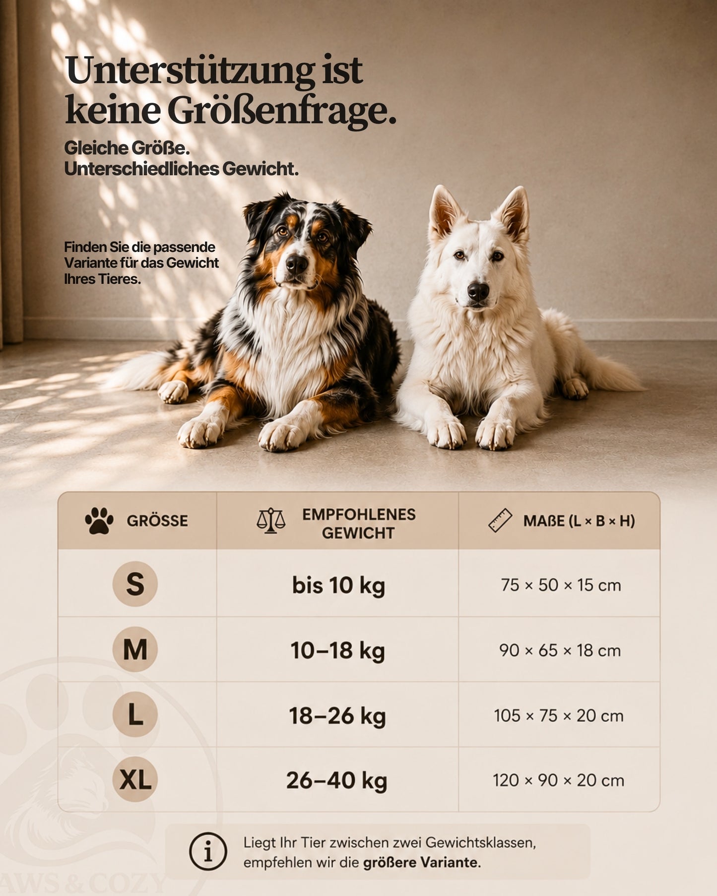 OrthoWave Komfortbett🐾