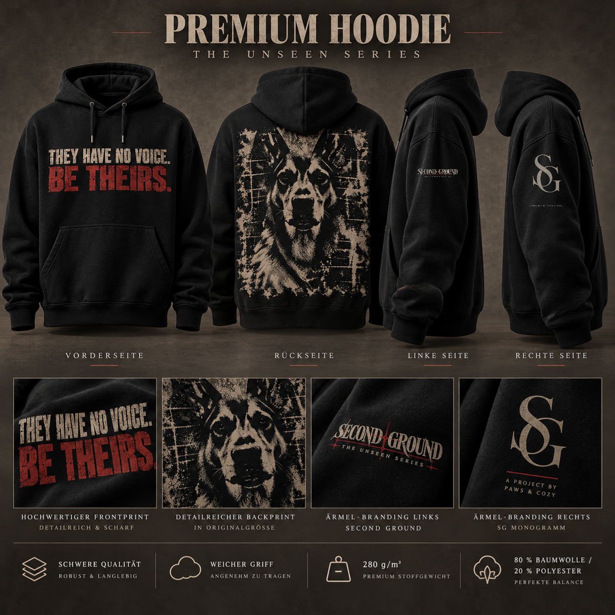 Second Ground – The Unseen Hoodie