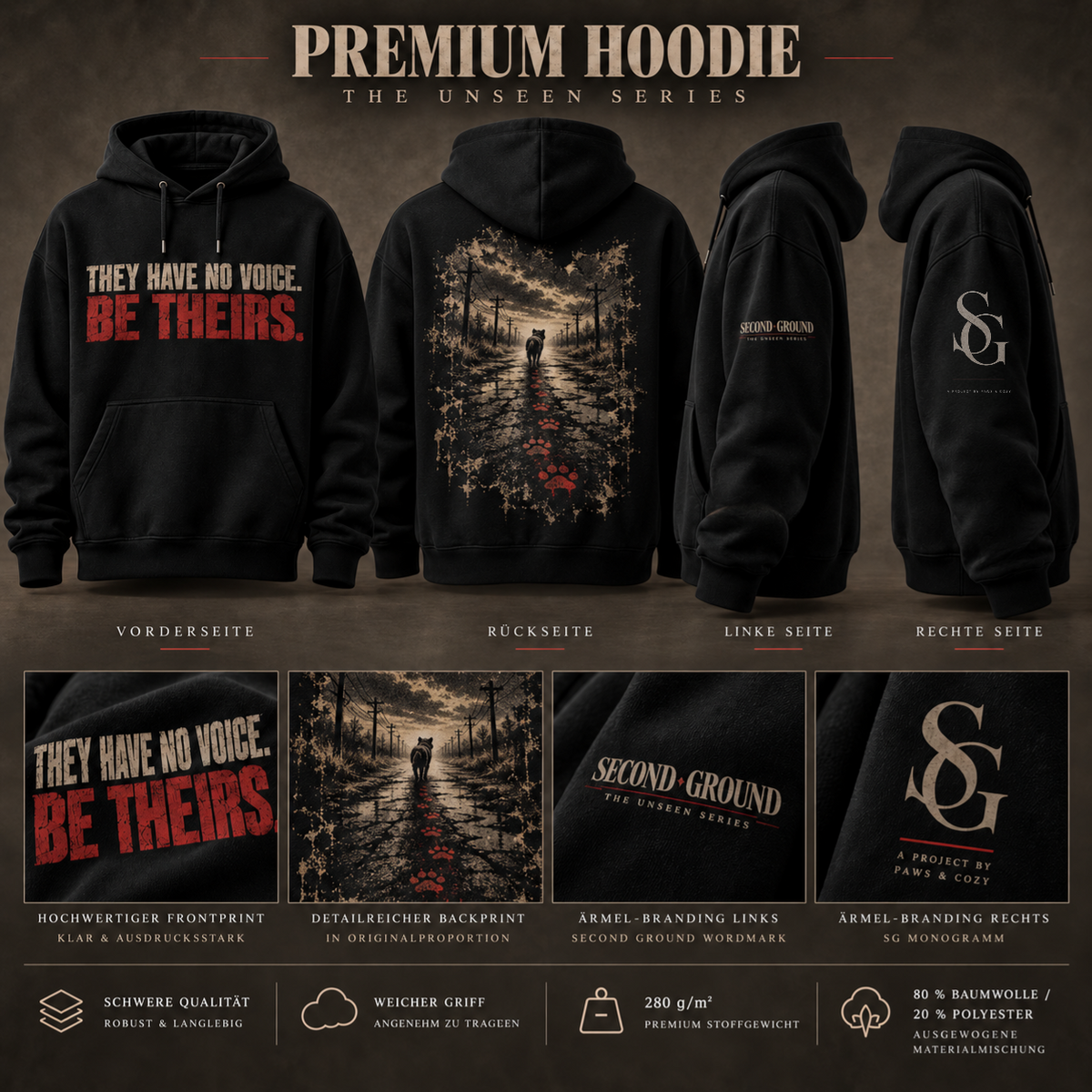 Second Ground – Same Path Hoodie