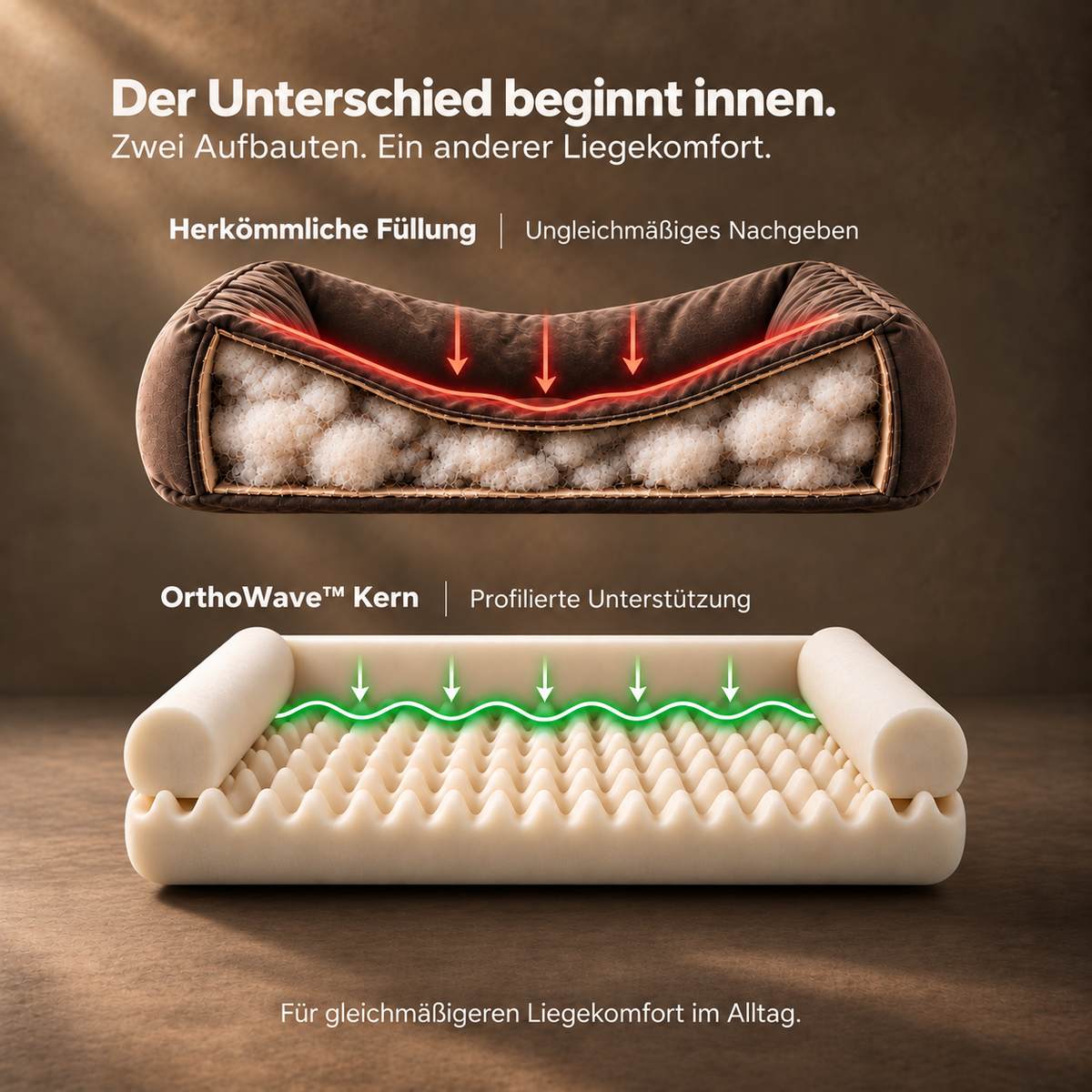 OrthoWave Komfortbett